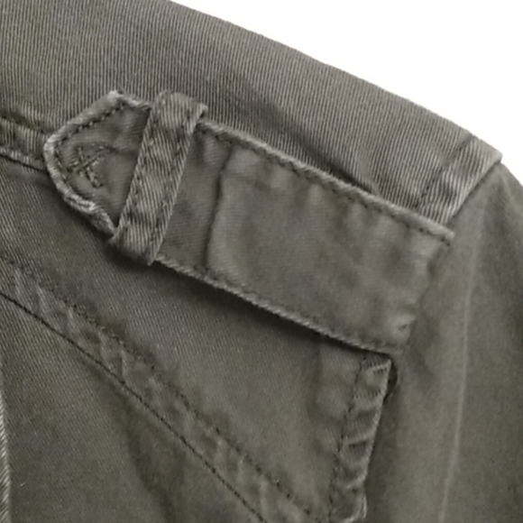 Army green button up - Picture 5 of 6